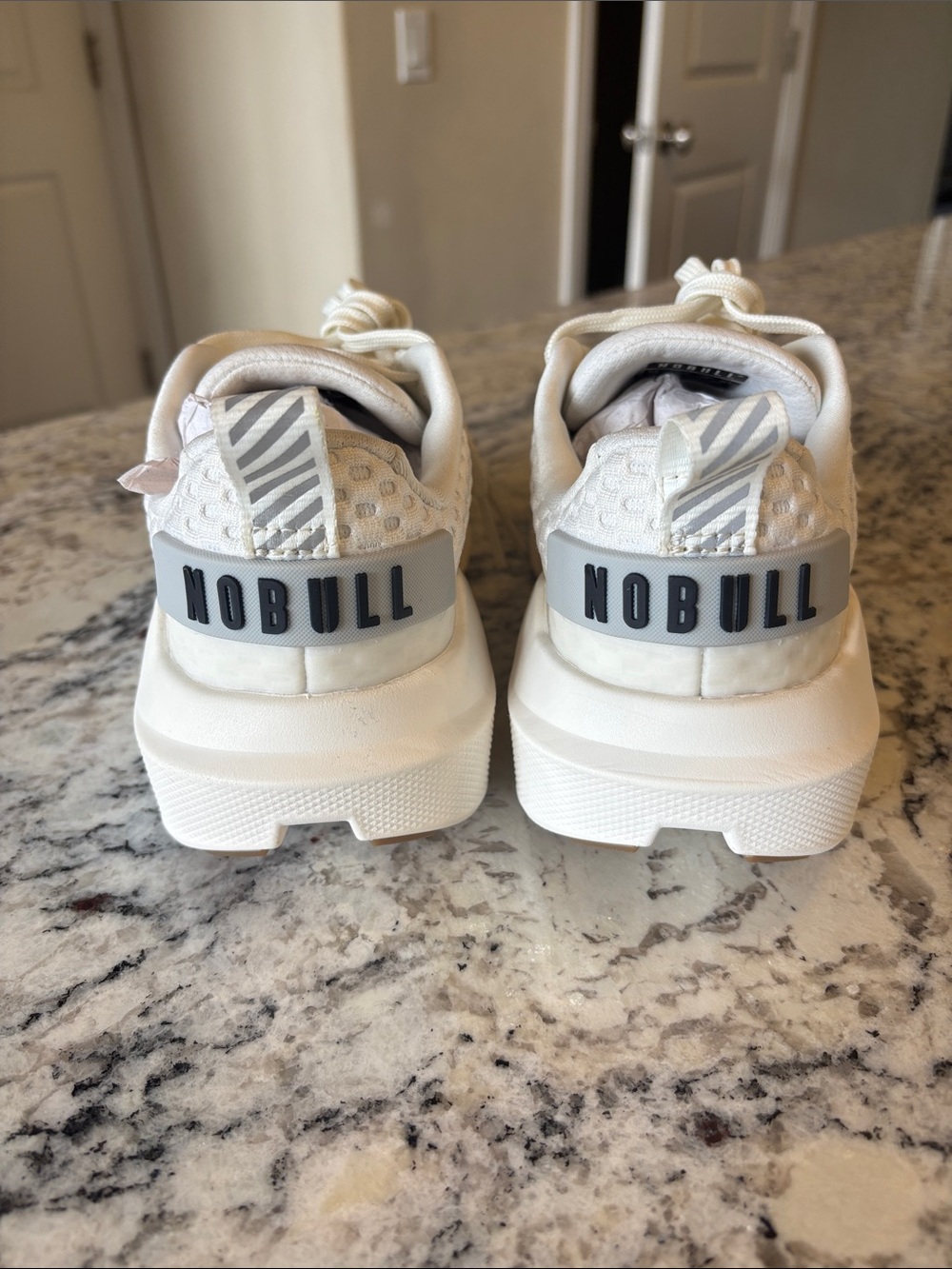 NOBULL Cream White Athletic Shoes - Picture 2 of 4